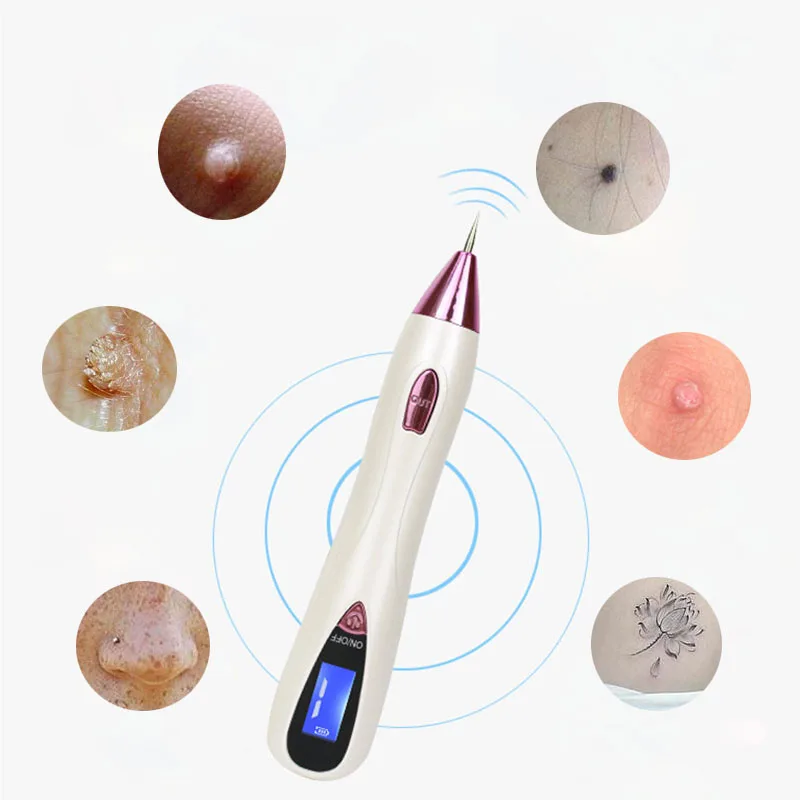 

NEW LCD Laser Freckle Removal Machine Skin Mole Removal Plasma Pen Dark Spot Remover Tattoo Wart Tag Removal Home Beauty Device