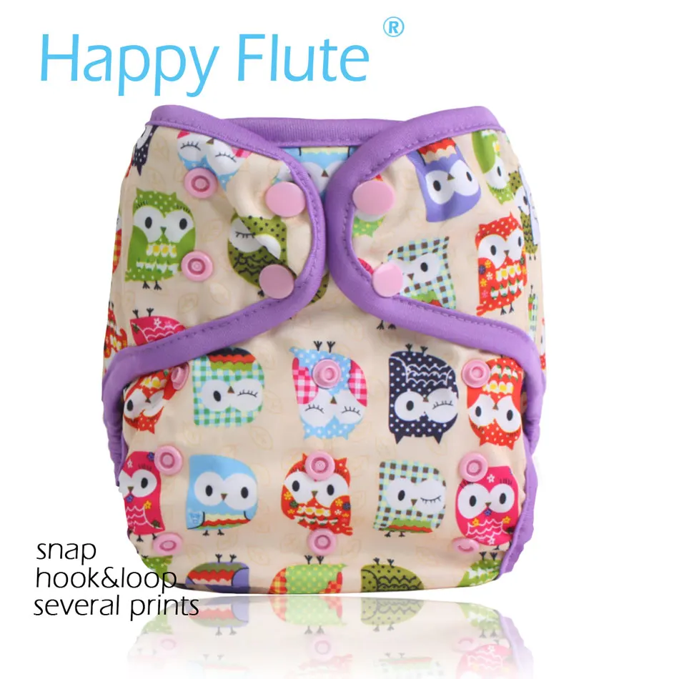 (13 шт./лот) Днем Флейта OS ткань пеленки крышка с или без бамбук хлопок вставка