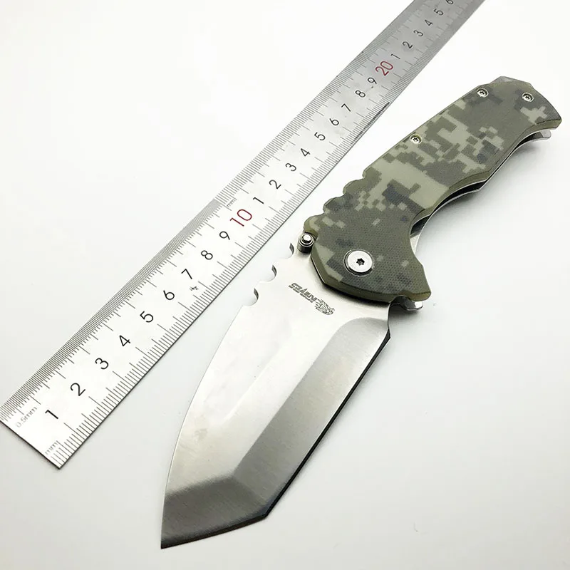 Складной карманный нож SR SR590A SR592B 4Cr13Mov Blade G10 Подарочный для выживания на открытом