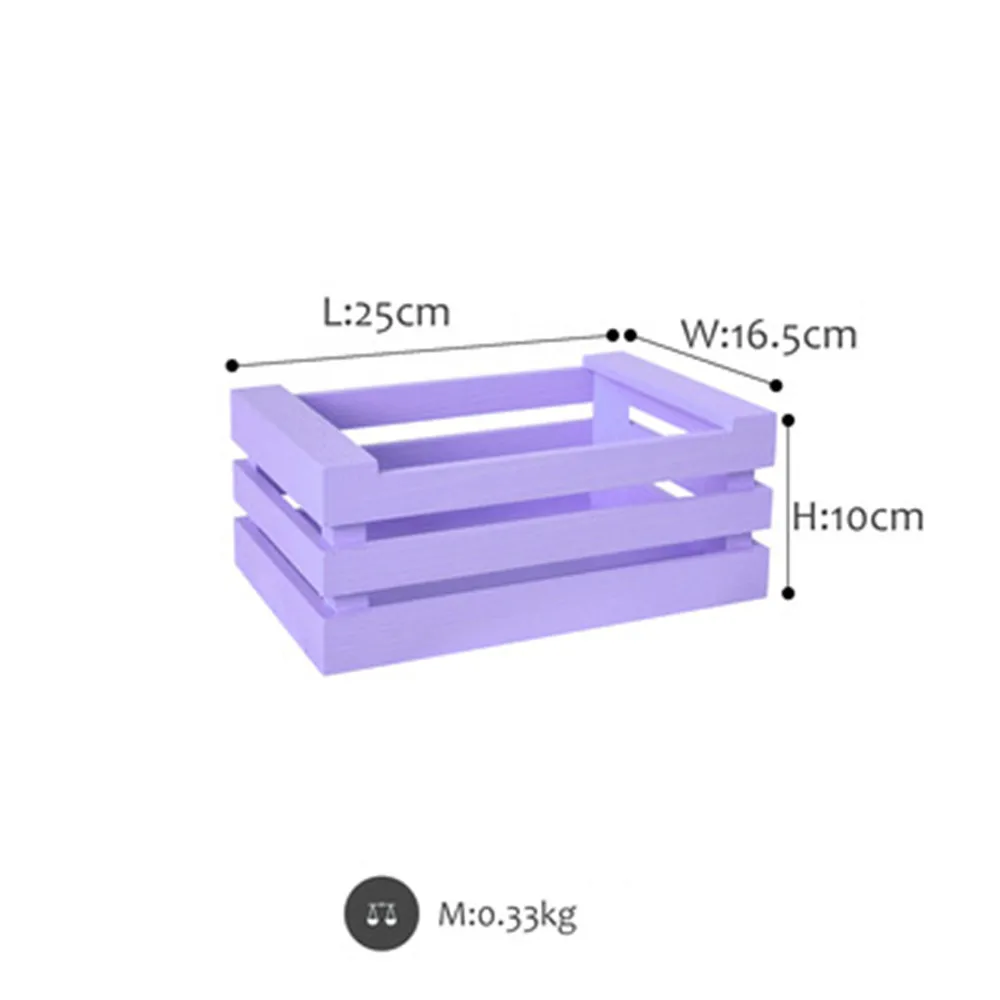 S-purple Скандинавский деревянный полый поднос для хранения, шикарный Ins фруктовый торт, десертная тарелка, современный конфетный цвет, ювелирный поднос, Домашний Настольный Декор - Цвет: S-purple