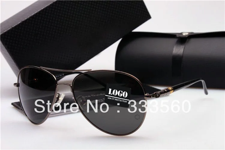 Free shipping sports sunglasses polarized BRAND eyewear Black men driver glasses UV400 favourite | Тематическая одежда и