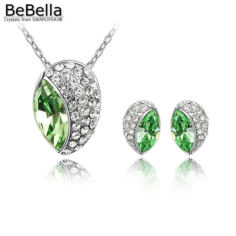 Комплект из колье и серёг с кристаллами|necklace earrings jewelry set|jewelry setscrystals necklaces |