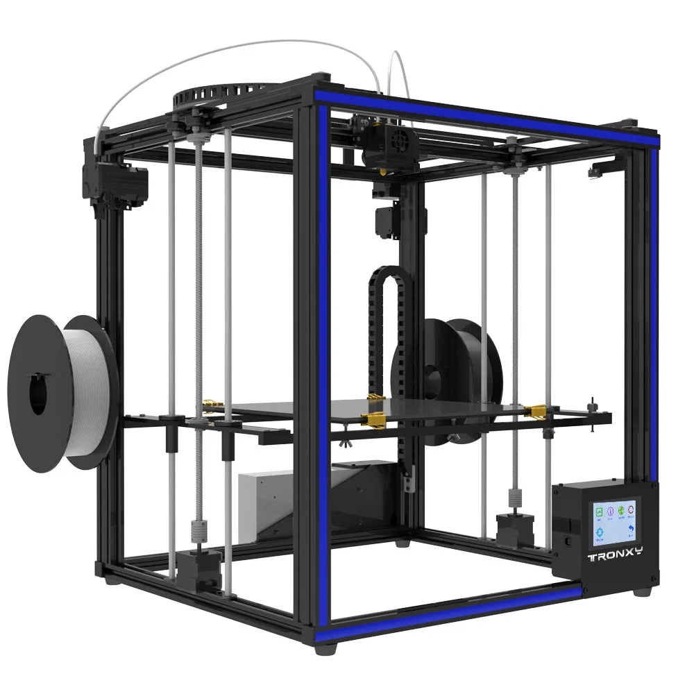 X5ST 500 DIY impresora Тепловая кровать 3d печать двойная нить принтер сопло принтер|3D