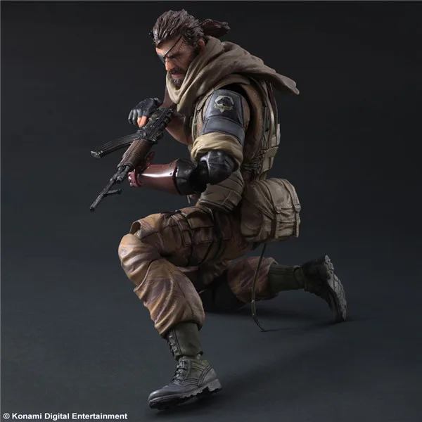 Play Arts Kai металлическая Шестерня змея ПВХ фигурки Коллекционная модель игрушки 26