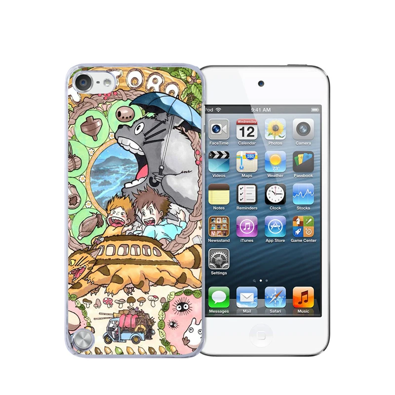 Чехол для телефона Apple ipod touch 5 5th Coque cool funda роскошный мультяшный МИЛЫЙ Тоторо из