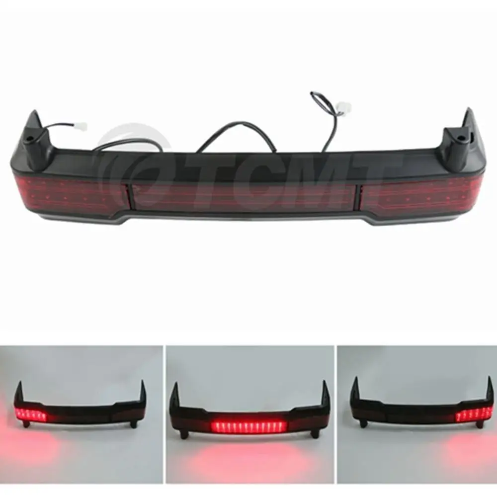 

Motorcycle LED Tail Brake Light For Harley Touring Electra Glide Street Road Glide Classic Ultra King Tour Pack 1997-2013 2012