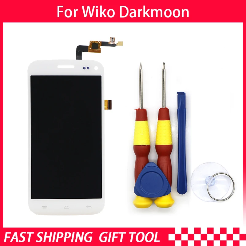 Новый оригинальный сенсорный экран ЖК дисплей в сборе для телефона Wiko Darkmoon
