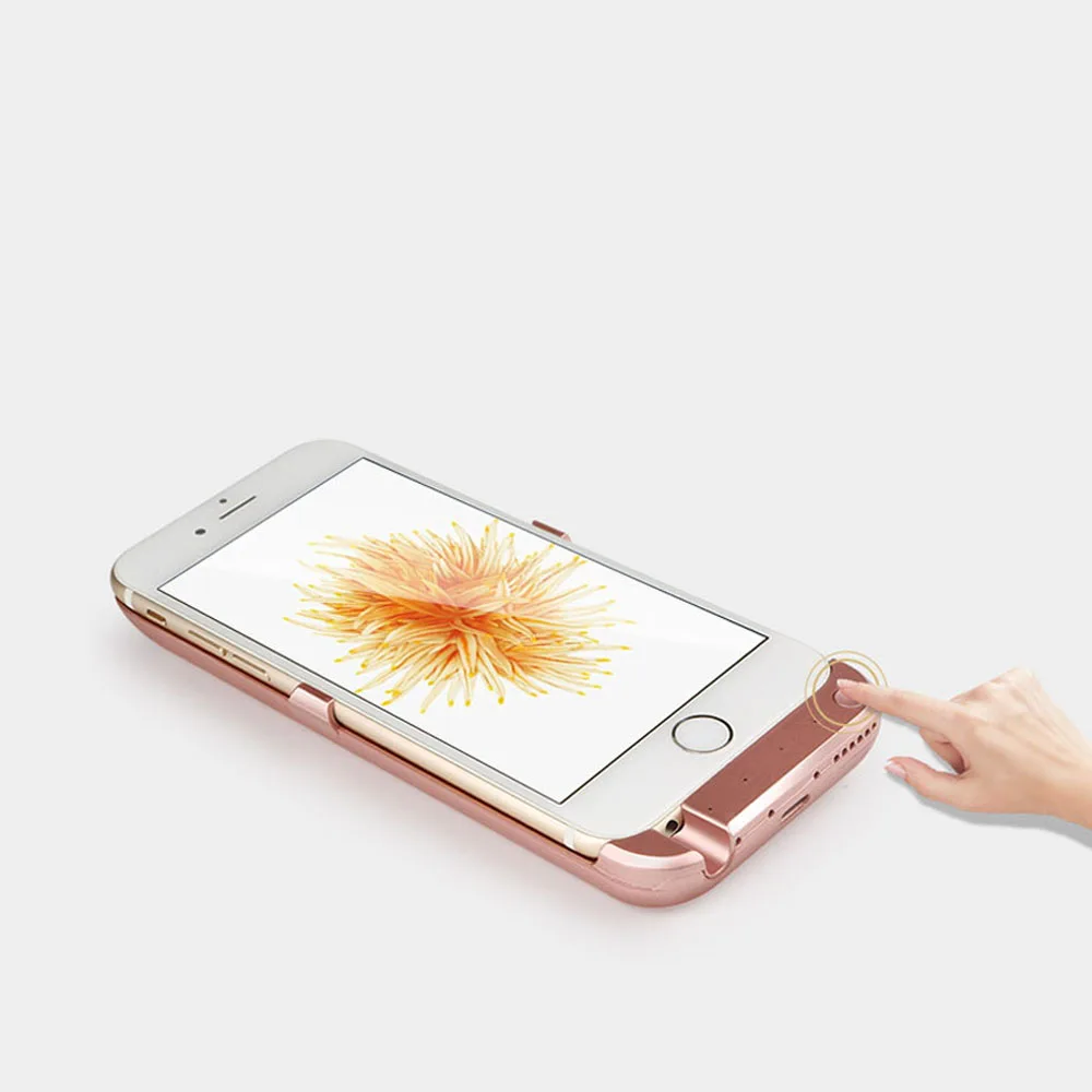 Чехол для зарядного устройства iphone 6 6s 5000 мАч внешний резервный аккумулятор блок