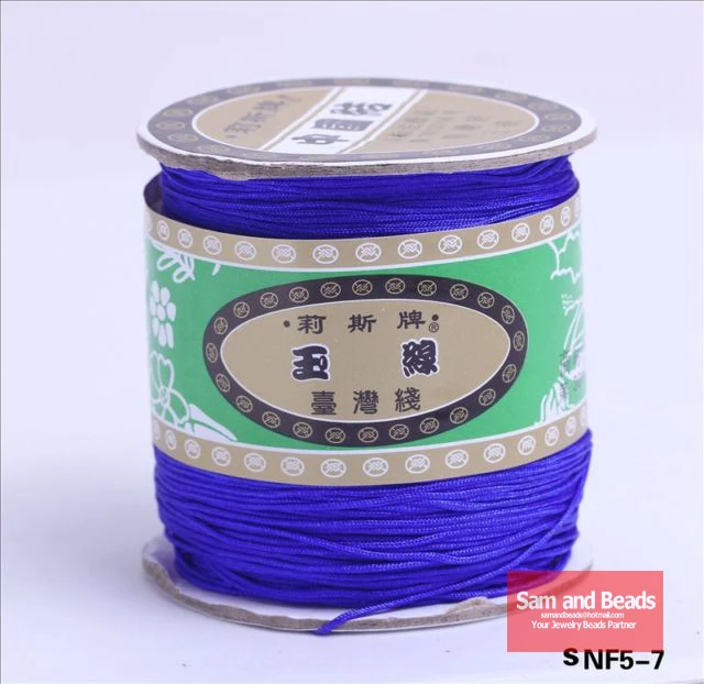 Высокое качество! 24 цвета 330yardsx1mm нейлоновые китайские узелковые веревки для