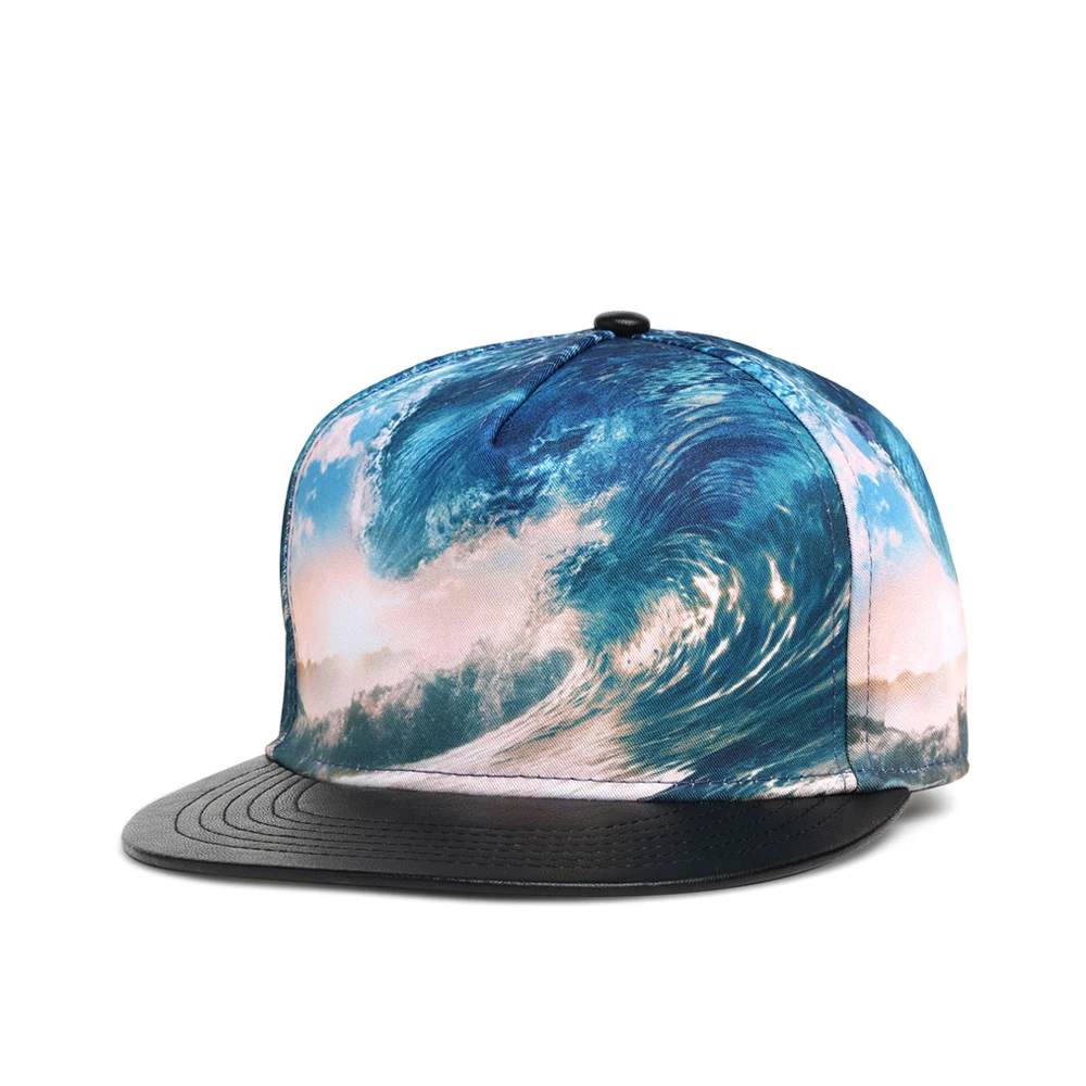 NUZADA 14 разноцветная шляпа Хлопковая мужская женская пара хип-хоп шляпа Snapback шляпа весна лето осень Кепка с принтом