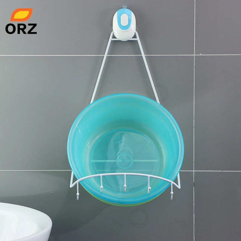 ORZ ванная раковина держатель присоска стойка вешалок для полотенец умывальник
