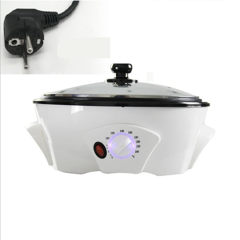 EU Plug Обжарочный аппарат для зерен кофе дома Bean Baker Roaster Ho использовать держать Электрический Кофе Машина для обжаривания зерен для домашнего использования - Цвет: EU Plug