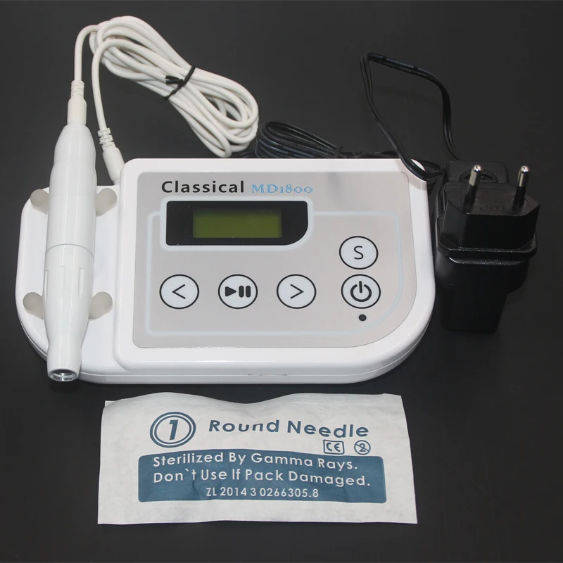 

1 Set Electric Digital Tattoo Machine Permanent Makeup Machine For Eyebrows Lips Body Tattoo Cosmetic Kits Make micro Needles