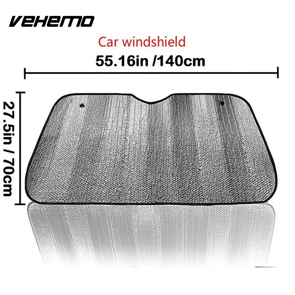 Vehemo переднее окно 140x70 см автомобильный солнцезащитный козырек внедорожник