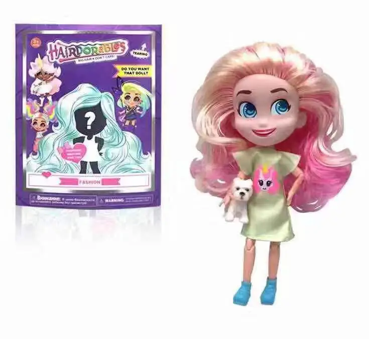 Новые модные куклы для девочек домашние детские Hairdorables детей фигурки популярные