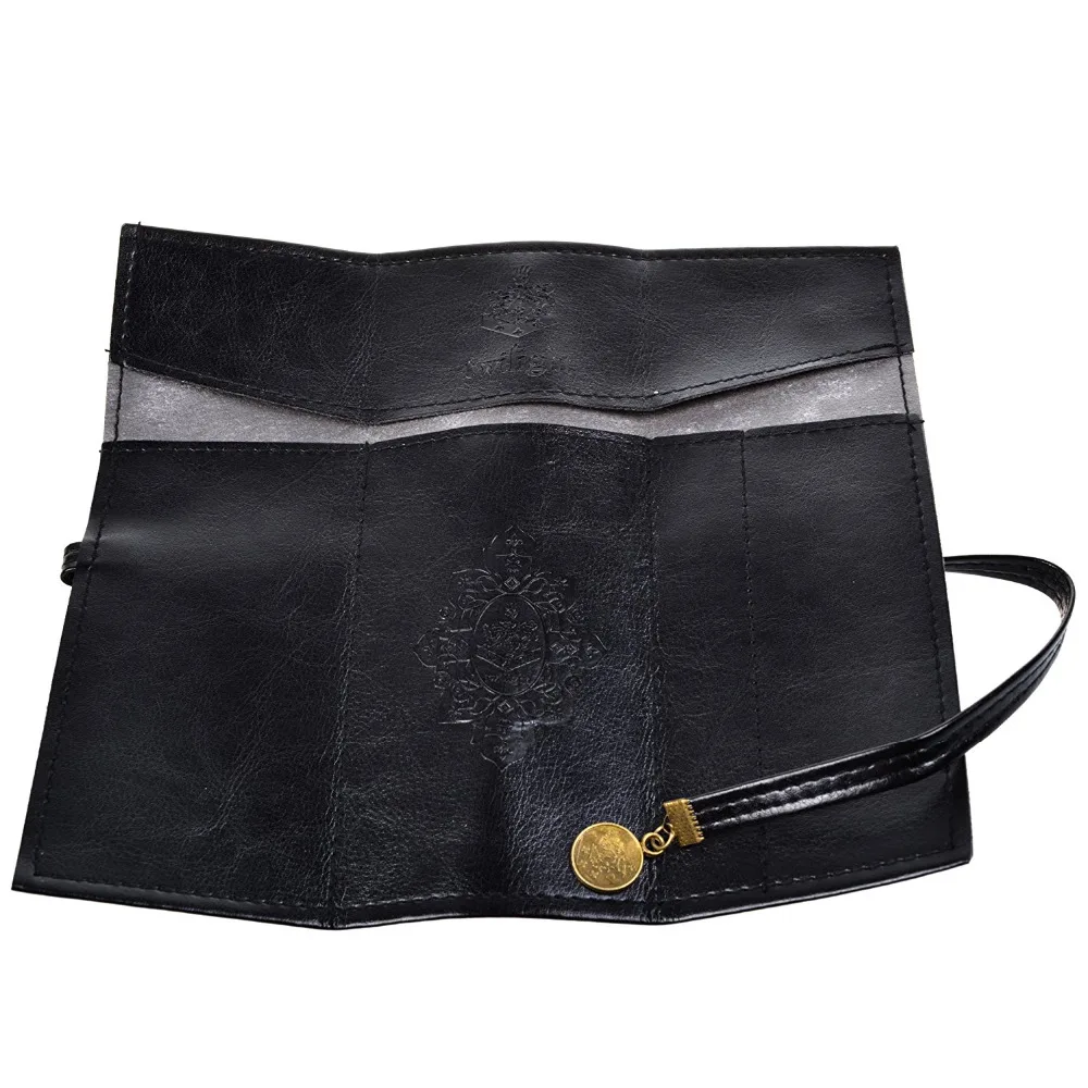 Винтажный Стильный чехол для карандашей карман ручки (черный)|pencil case|pencil case pencil