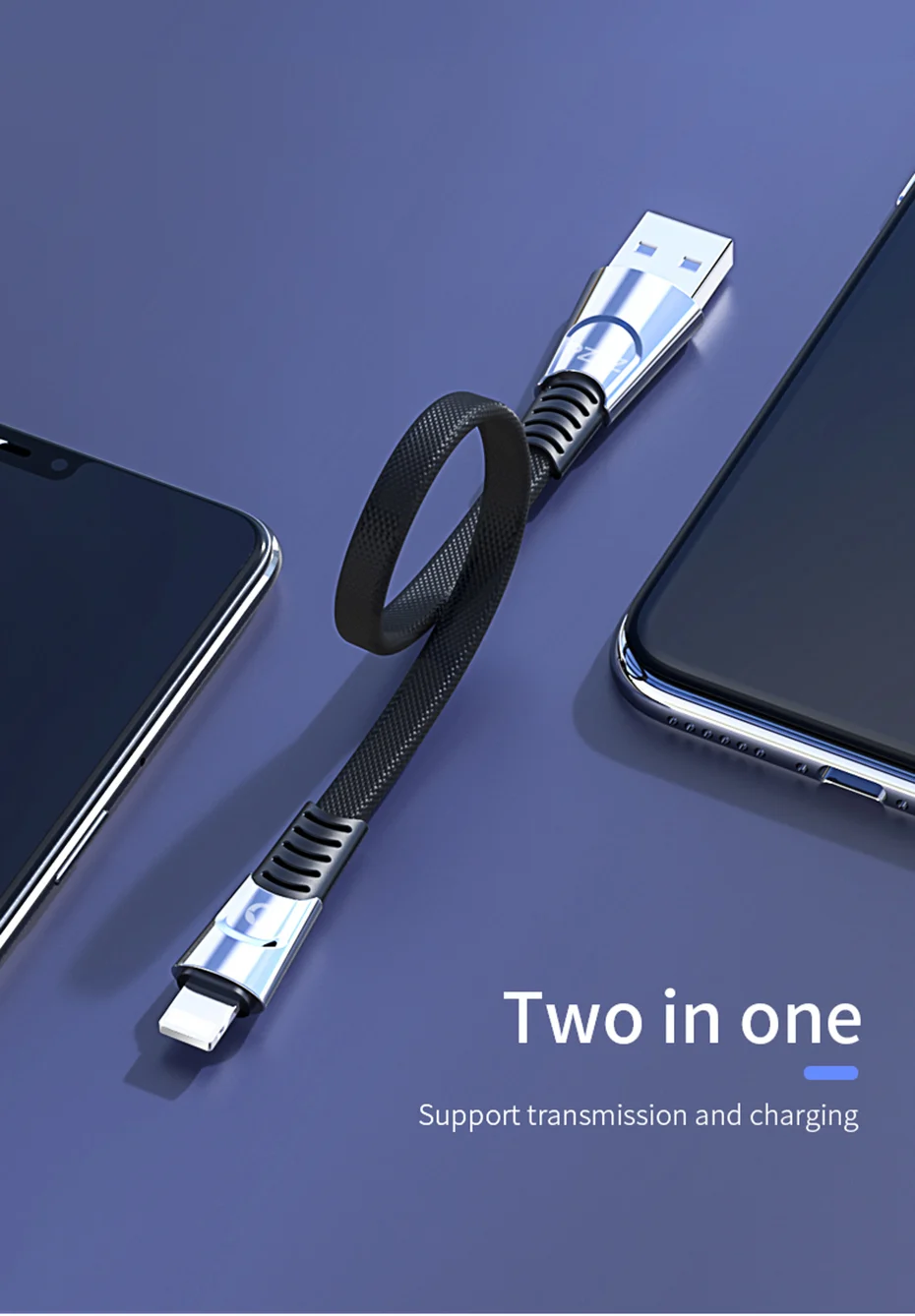 PZOZ для iphone Xs Max зарядный кабель Usb цинковый сплав металл быстрое зарядное устройство для iphone X 8 7 6 s 6s 5S короткий Шнур кабель для мобильного телефона