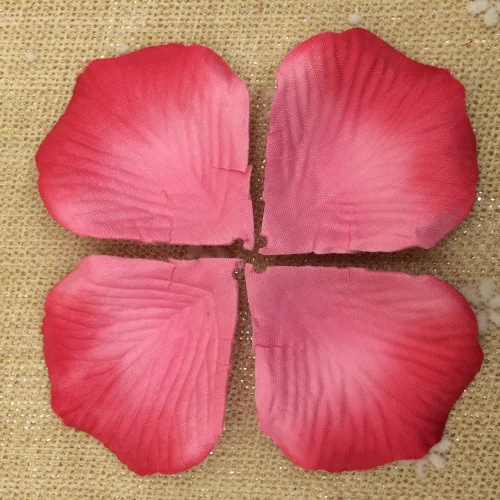 21 red add pink 2000 шт. шелковые лепестки роз Petalas de Rosa искусственный цветок свадьбы пользу и подарок свадебные аксессуары вечерние Свадебный декор - Цвет: 21 red add pink