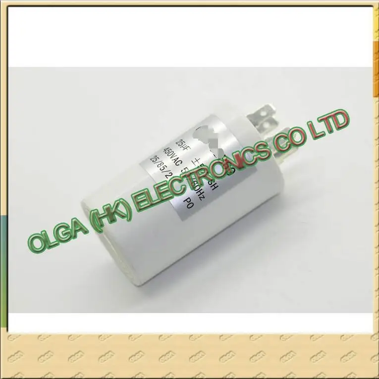 

CBB60 motor starting capacitor 450 vac 25 uf washing machine capacity .