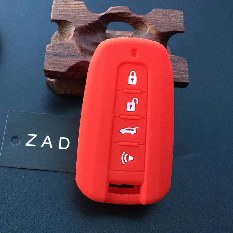 Силиконовый чехол для автомобильного ключа ZAD SSANGYONG TIVOLAN ACTYON KYRON Korando Rodius 4 кнопки