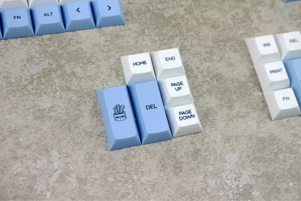 MP Ergo DSA 95 клавиш PBT краситель-сублимация Keycap Cherry MX Переключатель keycaps для проводной USB Механическая игровая клавиатура