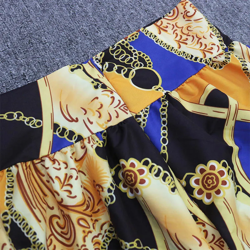 Для женщин в африканском стиле Dashiki Kente пол Длина юбка с высокой талией