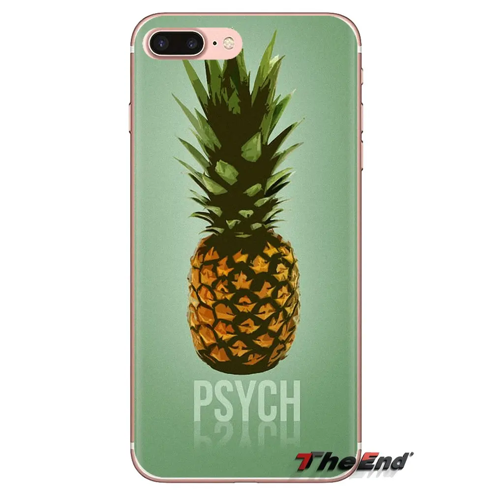 Для iPod Touch Apple iPhone 4 4S 5 5S SE 5C 6 6S 7 8 X XR XS Plus MAX мягкий прозрачный чехол с логотипом Psych Tv