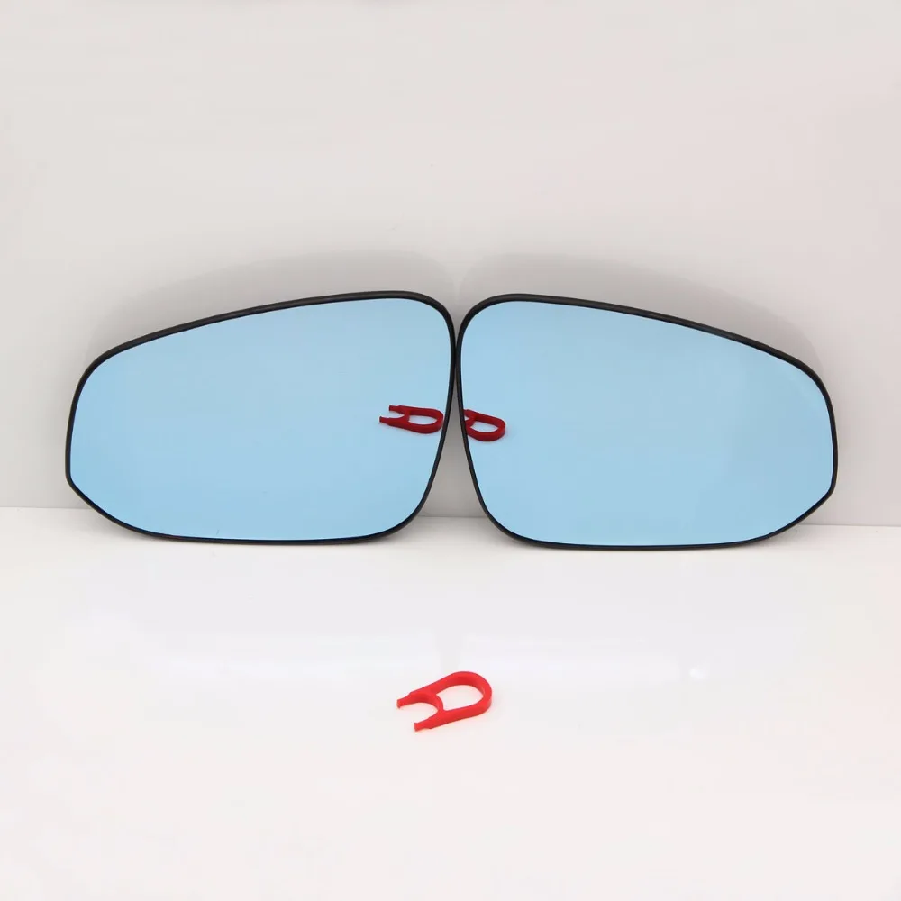 Голубое крыло зеркало стекло база-подогрев автомобиля блики доказательство Зеркало для TOYOTA VELLFIRE ALPHARD HARRIER ESQUIRE NOAH VOXY ZRR80-19