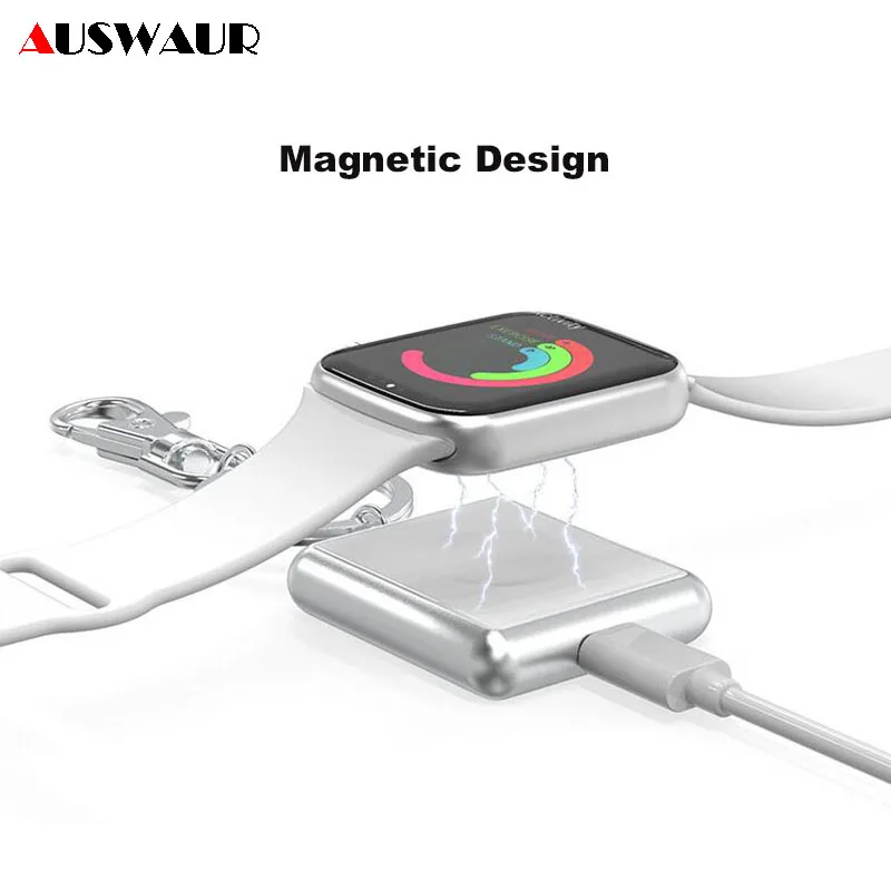 Auswaur магнитное Беспроводное зарядное устройство для Apple Watch серии 1 2 3 4 iWatch
