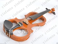 new yellow 4 string 16 electric viola silent solid wood body powerful sound case bow