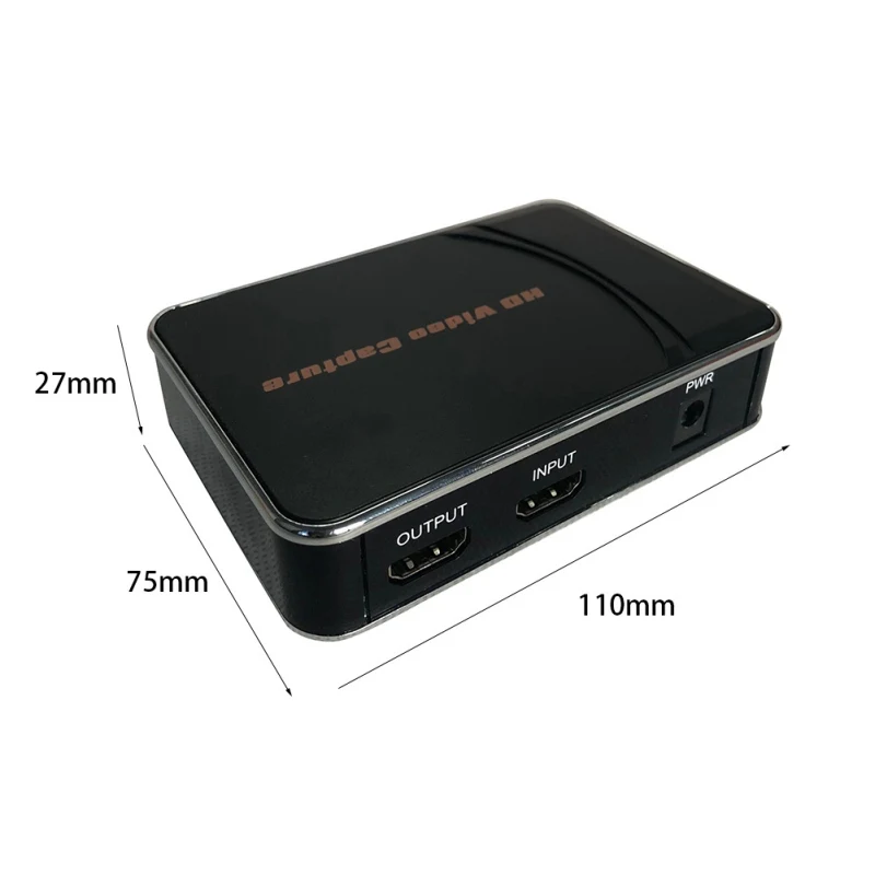 Ezcap 280HB HDMI видеозахвата, захват 1080P видео с HDMI Blue Ray телеприставки, компьютера, игровой коробки и т. Д., с микрофоном