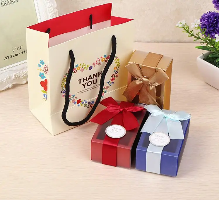 

300pcs Window Macaron Box 2 Cavities Dessert Cookies Chocolate Boxes Pastry Packaging Container Wedding Candy Box SN330