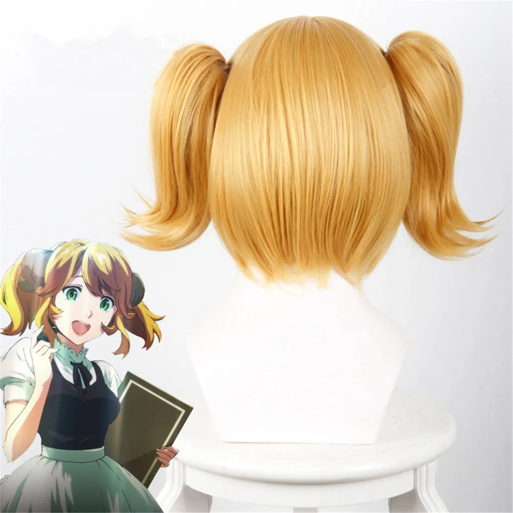Парик для косплея Aletta из ресторана в другой мир с короткими прямыми