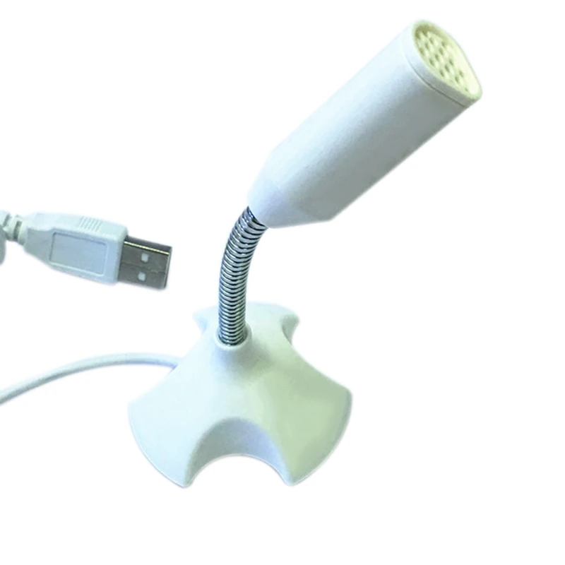 Модный Мини компьютерный микрофон USB для ПК ноутбук Skype KTV пение видеоигр запись