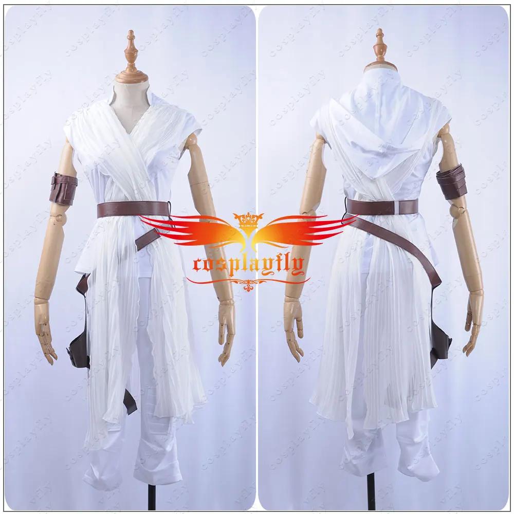 Фильм The Rise of Skywalker Rey Battleframe, костюм для косплея, сексуальный костюм без рукавов для взрослых женщин, одежда на Хэллоуин, брюки, пояс, карнавал