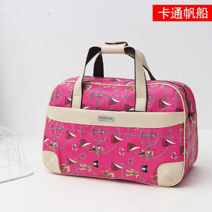 4 L size Модная Женская дорожная сумка из ПВХ, вместительная переносная сумка для багажа, чемоданы и дорожные сумки, водонепроницаемая полосатая сумка для багажа - Цвет: 4 L size