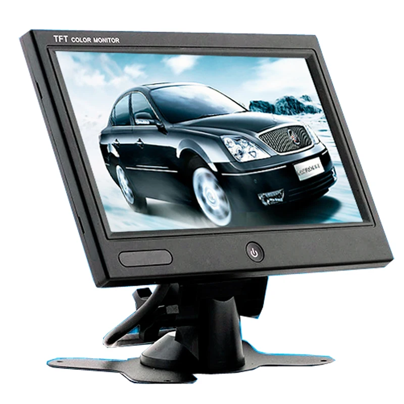 Супер тонкий AHD 1080P 7 дюймов Автомобильный Обратный TFT ЖК цифровой монитор экран