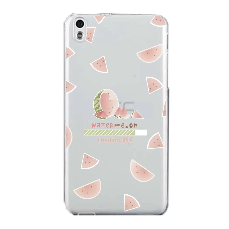 Fruit Watermelon Soft Clear TPU Phone Case For HTC D820 M8 M9 A9 Pineapple Flora Coque Silicone Fundas Cream Cover Free Shipping | Мобильные