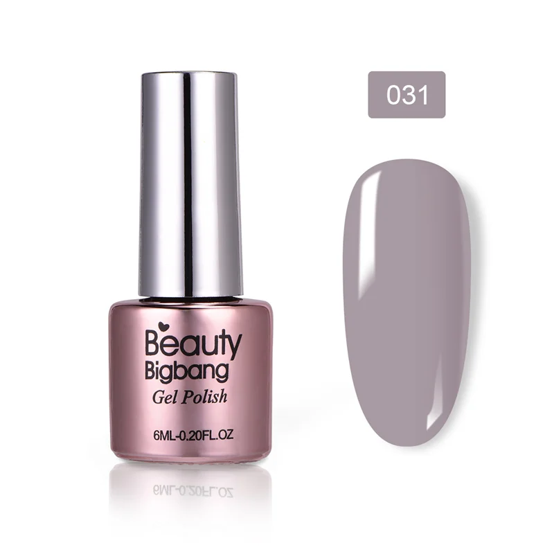 31 BeautyBigBang, 6 мл, 36 цветов, замачиваемый Гель-лак для ногтей, УФ-гель, верхнее покрытие, матовое покрытие, лаки для ногтей, для маникюра, верхнее покрытие, не протирается - Цвет: 31