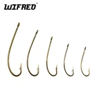 Wifreo 500 шт., размер 8, 10, 12, 14, 16, высококачественные изогнутые крючки для завязывания мушек в виде Нимфа, сухие крючки для стимулятора мух Stonefly