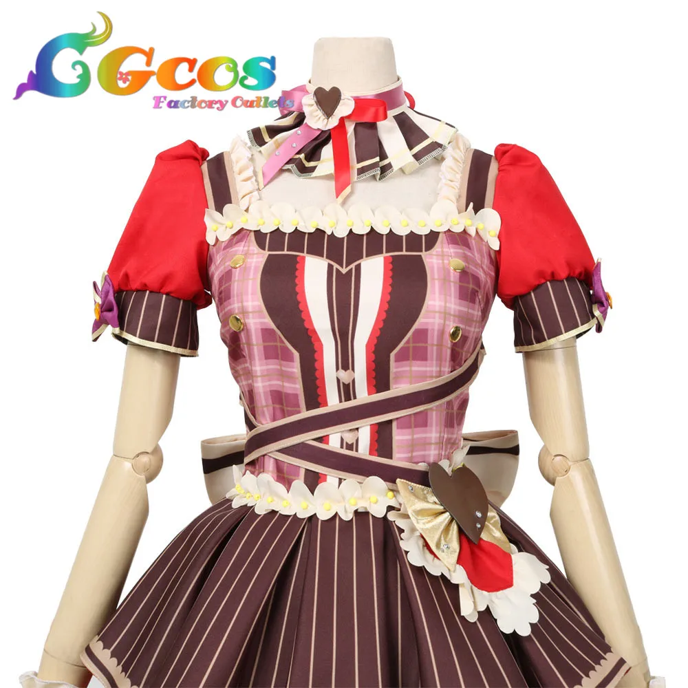 CGCOS Бесплатная доставка Косплэй костюм Bang Dream! Dustabata Happy Valentine Ichigaya Arisa костюмы на