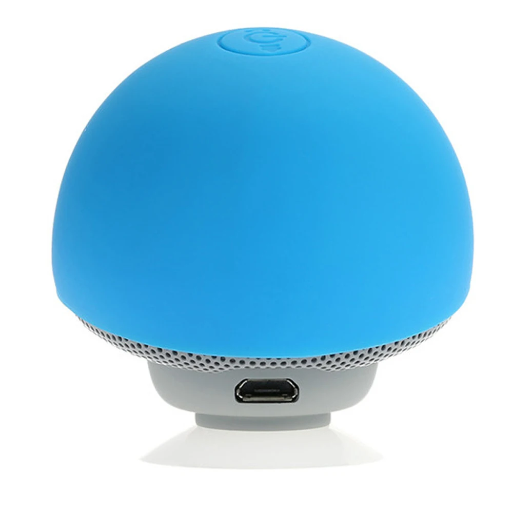 Милые Беспроводной Mini Bluetooth Динамик Портативный гриб Водонепроницаемый стерео