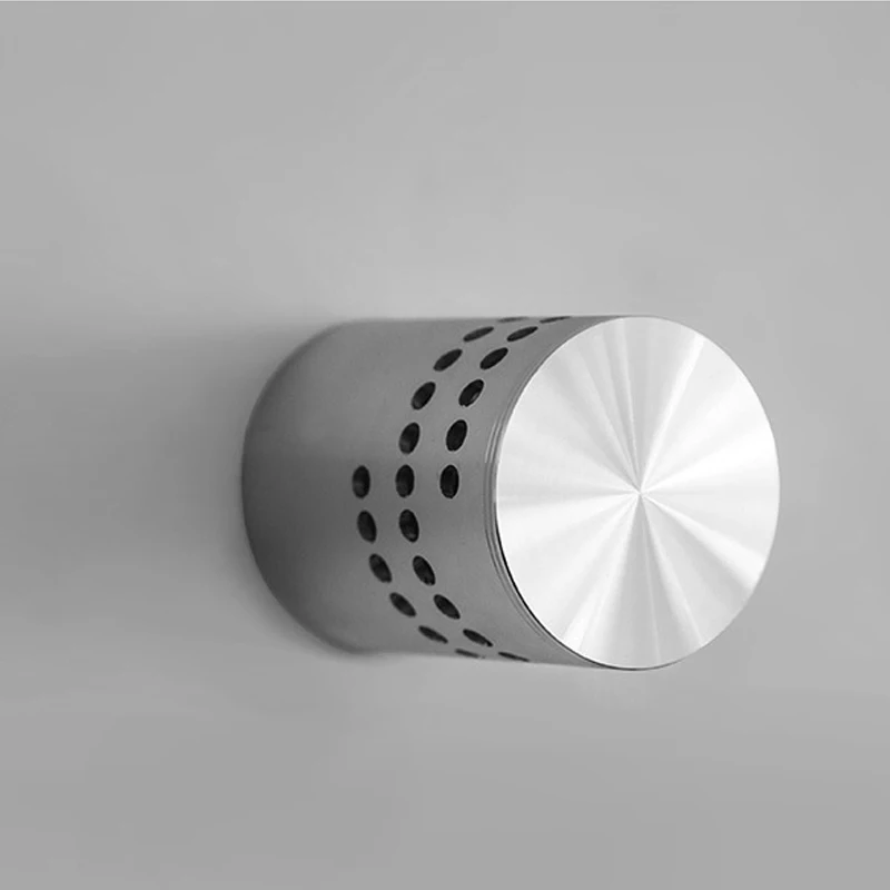 

Modern Spiral Hole Wall Lamp Surface mounted LED sconce wall Decoration lighting indoor living room KTV background lights
