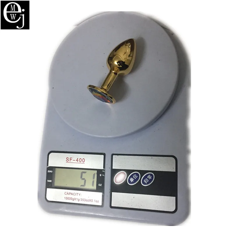 EJMW секс маленькие размеры Металлические анальные игрушки Анальная пробка из