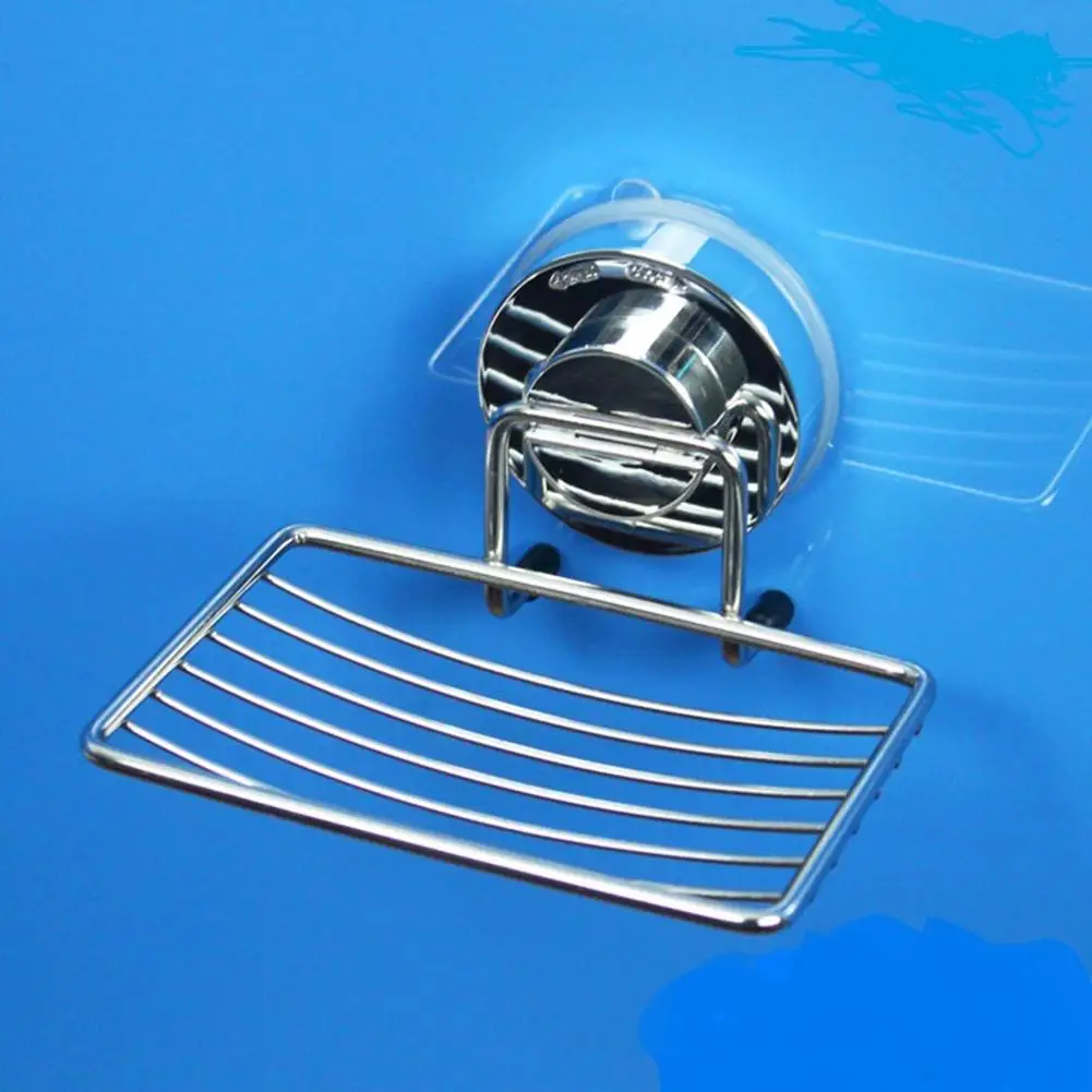 LanLan нержавеющая Ванная Комната Полка на присоске Душ Caddy контейнер держатель