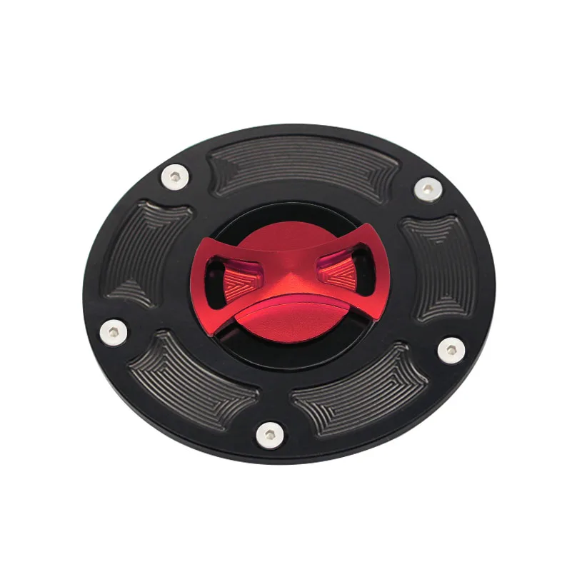 Moto Tank CoverFor Ducati Monster 696 796 1100 EVO Streetfighter 848 заготовка крышка топливного бака мотоцикла масляный колпачок аксессуары мотор - Цвет: Красный