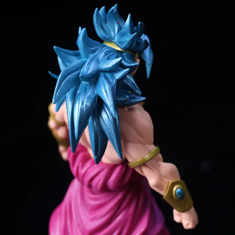 22 см Dragon Ball Z рисунок dxf Super Saiyan Broly DragonBallZ Broli рисунок Banpresto скульптуры Большой фигурку модель