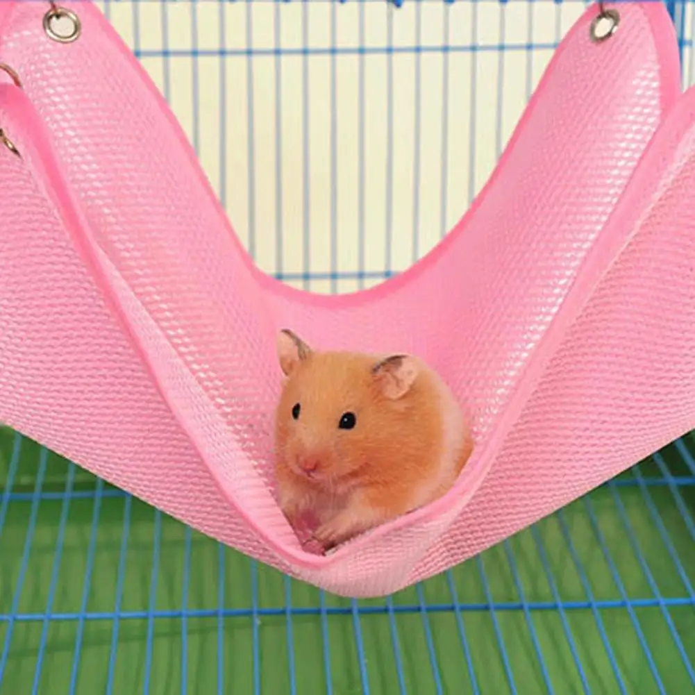 Хомяк милый гамак Шиншилла хорьки дышащая сетка хлопок маленькое животное