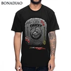 Футболка с коротким рукавом и круглым вырезом, с принтом