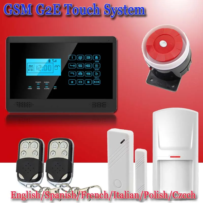 Бесплатная Доставка! ополчение APP Автодозвон новый PIR Детектор Беспроводной GSM